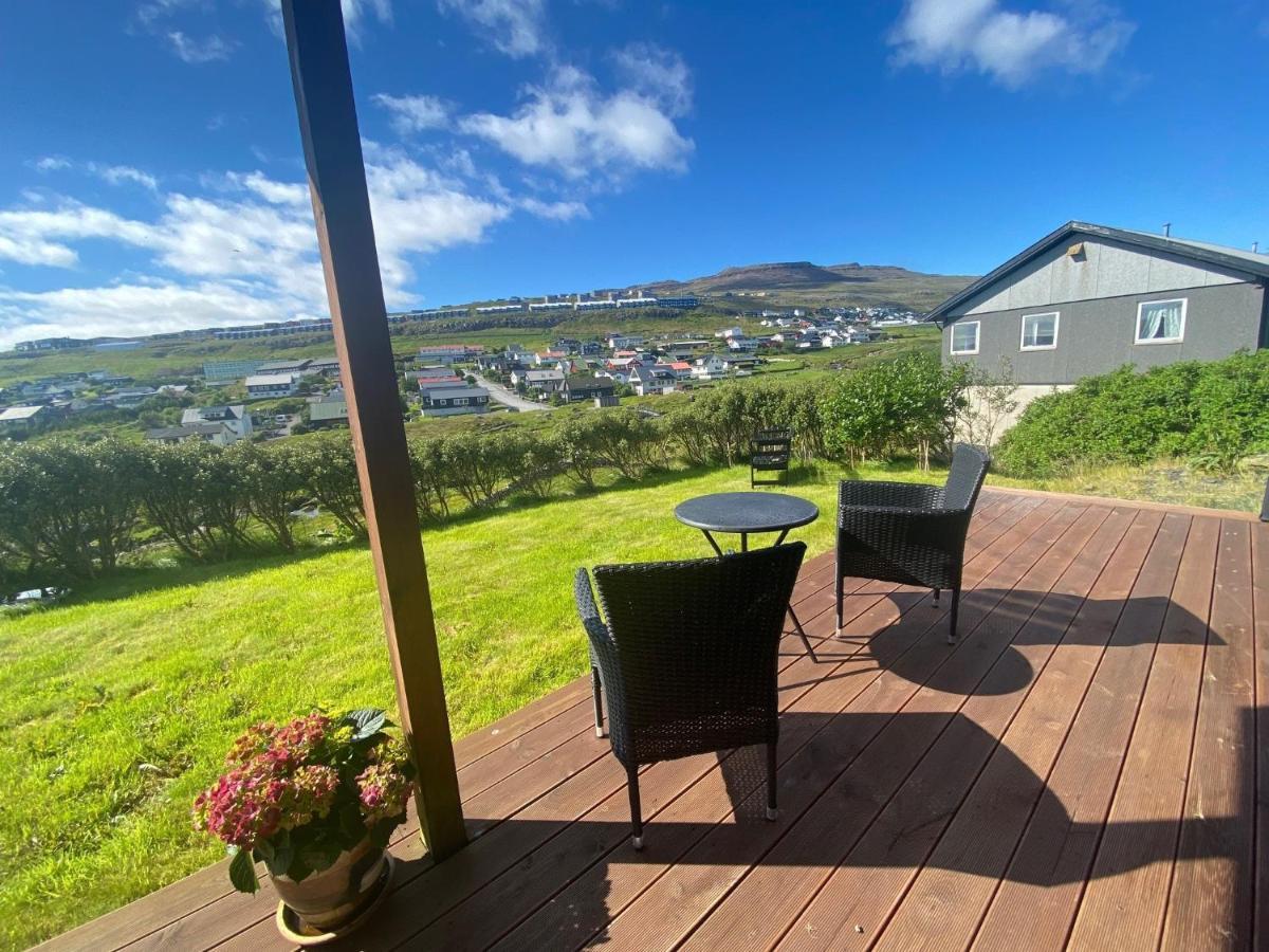 Hyggelig Lejlighed Ved Aen - Flot Udsigt Torshavn Luaran gambar