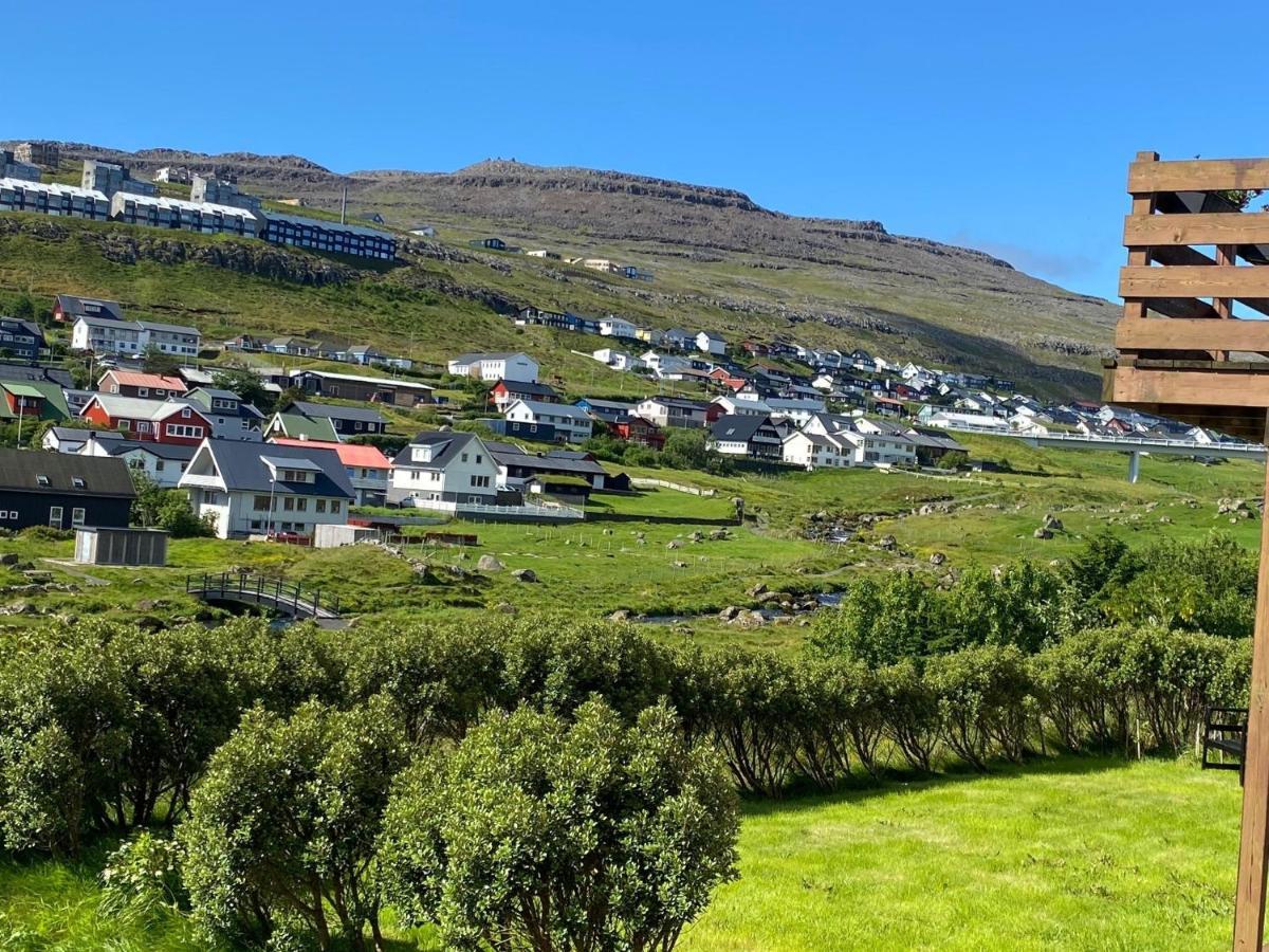 Hyggelig Lejlighed Ved Aen - Flot Udsigt Torshavn Luaran gambar